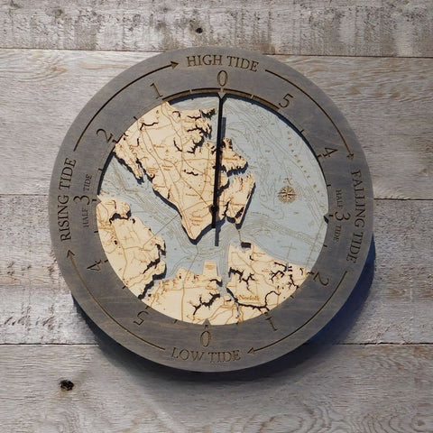 Norfolk Tide Clock, 16.50" Diameter