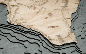 Remembering Your Vacation With A Hawaiian Islands Map