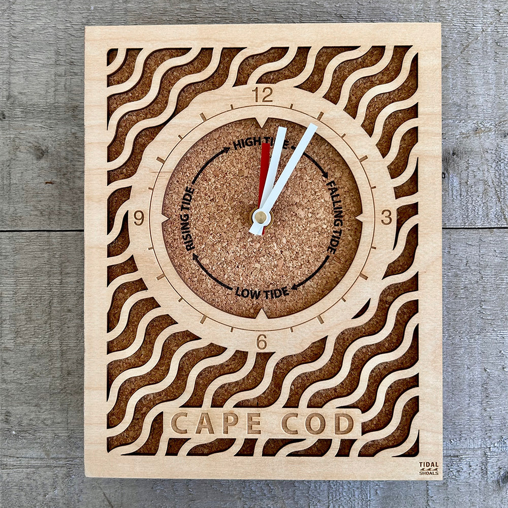 Cape Cod Cork Tide and Time Clock
