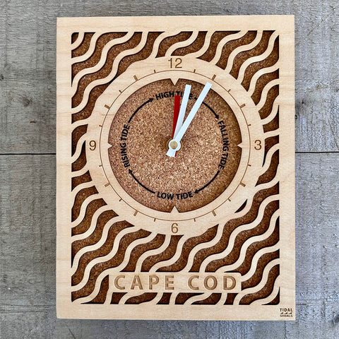 Cape Cod Cork Tide and Time Clock