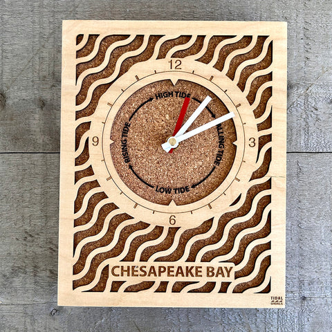 Chesapeake Bay Cork Tide and Time Clock
