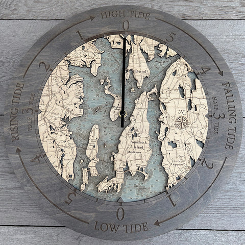 Narragansett Tide Clock, 16.50" Diameter