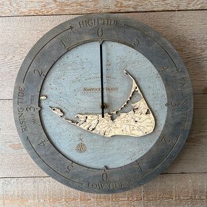 Nantucket Tide Clock, 16.50" Diameter