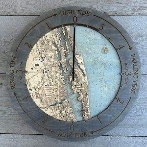 St. Augustine Tide Clock, 16.50" Diameter