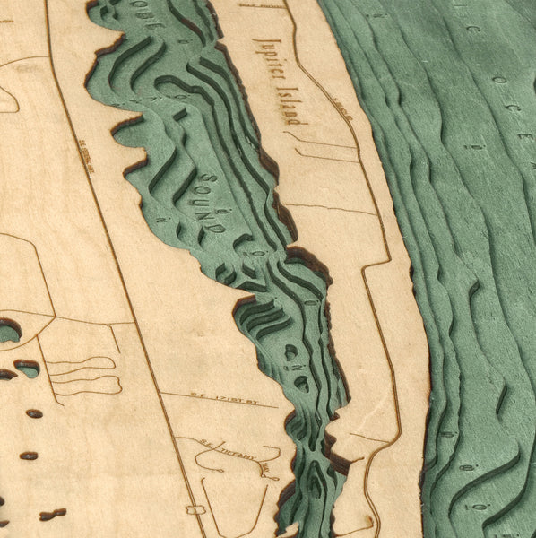 Jupiter Island, Florida Wood Chart