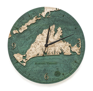 Martha's Vineyard Clock, 12" Diameter