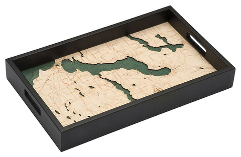 Lake Charlevoix Serving Tray 20" X 13"