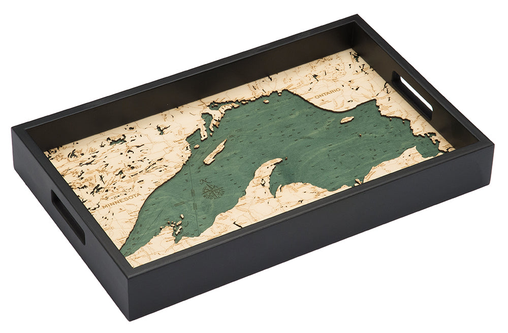 Lake Superior Serving Tray 20" X 13"