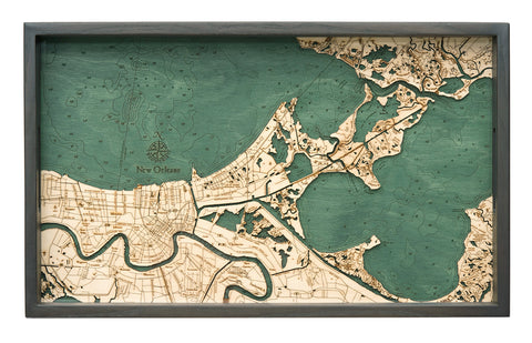 New Orleans Serving Drink Tray