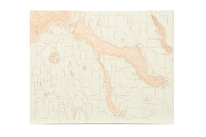 Lake Charlevoix "Fire & Birch" Series- 15" X 19"